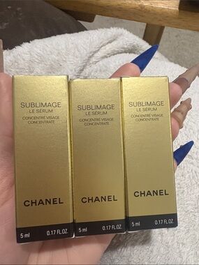 3 new Chanel sublimage le serum samples